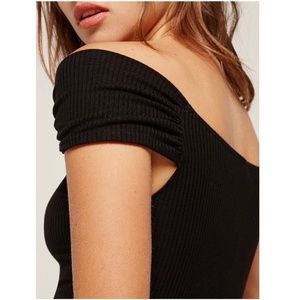 The Reformation ribbed knit Harrison top S - practically new condition